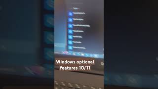 Optional features in windows 1011  video ytfeed trending windows shorts [upl. by Divaj630]