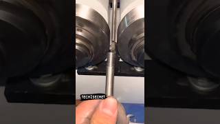 Threading on Metal Tool  Threads on Bolts  Metal Bolt Threads Tool amp Machine Working  Technology [upl. by Knick]