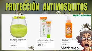 Novedades en protección antimosquitos de Mercadona  Protección antimosquitos en Mercadona [upl. by Sisson]