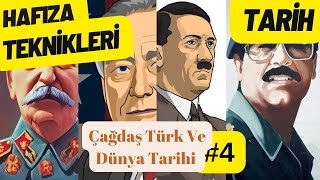 Çağdaş Türk ve Dünya Tarihi Hafıza Teknikleriyle Tarih kpss tarih çağdaştürkdünyatarihi lisans [upl. by Kjersti382]