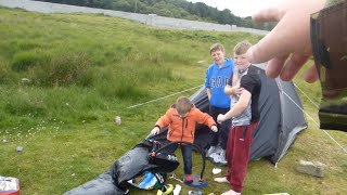 Wild Camping Scotland Loch Doon Galloway Forest Park [upl. by Gaudet]