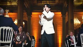 Dimash Entrance quotSOSquot amp quotDaididauquot Le Palais de LÉlysée Paris France Full Version [upl. by Amethist443]