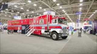 Evel Knievel Restored Truck At Great American Truck Show 2015 [upl. by Odlareg]