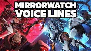 MIRRORWATCH  Voice Line Interactions Overwatch 2 Season 10 [upl. by Abner]