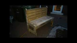 Making a Storage Shed out of Pallets Part 5 [upl. by Shewchuk]