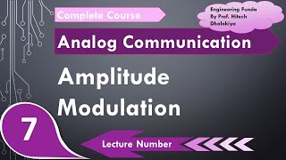 Amplitude Modulation Definition Basics Derivation Frequency Response amp Waveforms Explained [upl. by Revkah941]