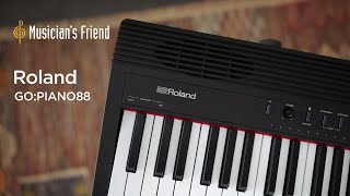 Roland GOPIANO88 Digital Piano  All Playing No Talking [upl. by Ylrebmyk438]