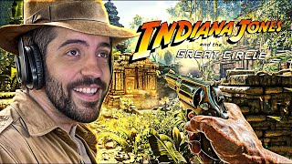 GAMEPLAY APROFUNDADA DE INDIANA JONES ESTÁ INCRÍVEL [upl. by Airdnua]