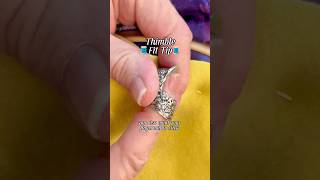 🧵🪡Thimble Fit Tip Part 2🪡🧵sewingtools thimblesforyou thimble thimbles silversmith [upl. by Ananna]