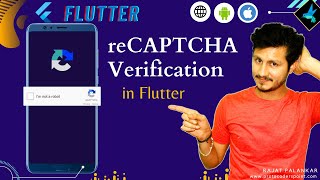 Flutter recaptcha verification  Im not a robot captcha in flutter app [upl. by Rogergcam707]