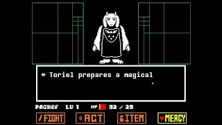 Undertale  Toriel Boss Fight [upl. by Friedrick]