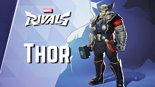 Marvel Rivals  10 Minutes of Thor Gameplay [upl. by Shaylah]