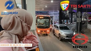 🟠TRIP Minitrans Hino FB 130 SWB Trisakti Transliner Midi KBM220007 CSW  PS KEBAYORAN LAMA [upl. by Nnyledam]