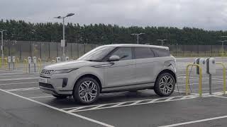 Range Rover Evoque PHEV charging process [upl. by Trow]