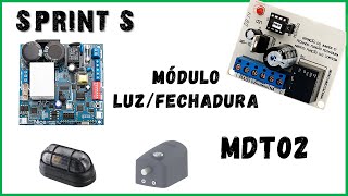 Como Ligar Módulo MDT 02 Peccinin Nice na Placa Sprint S completo [upl. by Adnaerb]