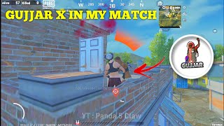 GUJJAR X IN MY MATCH  GUJJAR X 1v1 FIGHT  GujjarXyt  PUBG MOBILE LITE [upl. by Aikaj488]