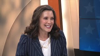 Gov Gretchen Whitmer details support for VP Kamala Harris [upl. by Htebasile403]