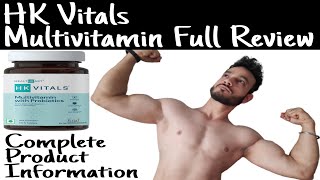 Healthkart Multivitamin with Probiotic Review  How to use  Energy Immunity and Digestion [upl. by Oppen]