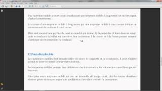 Tutoriel les moyennes mobiles [upl. by Tirma]