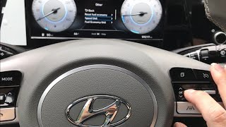 How To Adjust To Kilometers Per Hour From Miles Per Hour on Your 2021 Hyundai Elantra SEL mph kmh [upl. by Carrington]