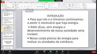 Aula 10  Aula Introdutória Energias Renováveis [upl. by Madda]