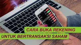 Cara buka rekening sekuritas untuk transaksi saham [upl. by Ramat]