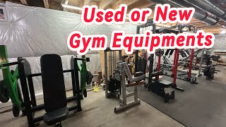 Should you buy used or new gym equipment for your home gym  home gym tour [upl. by Aplihs430]