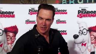 Mr Peabody amp Sherman Patrick Warburton quotAgamemnonquot Movie Premiere Interview  ScreenSlam [upl. by Eleanora927]