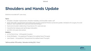 Shoulders and Hands Update [upl. by Ronnoc]