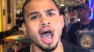 Rolly Romero PREDICTS Gervonta Davis vs Frank Martin after fighting both “NO BALLS” [upl. by Karney]