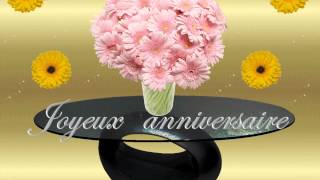 ANNIVERSAIRE cartes virtuelles [upl. by Hpesoj]