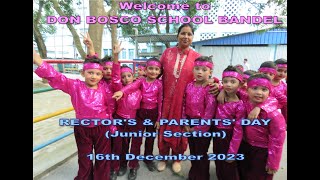 RECTORS amp PARENTS DAY  JUNIOR SECTION 202324  16th December 2023 [upl. by Meade]