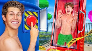 100 Things You Should NEVER Do at a Waterpark Ft Ben Azelart [upl. by Katz]