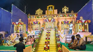 LIVE1 Vigneshwara Happy Homes Nandivelugu RoadGuntur  Dappu Srinu Ayyappa Bhajana [upl. by Clorinde]