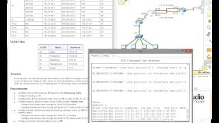 CCNA 2 Packet Tracer Activity 6612 solution [upl. by Hans]