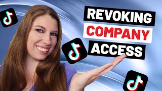 How To Revoke Permissions For Companies To Access Your TikTok Information [upl. by Ahso]