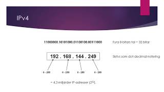 Dator och nätverksteknik Nätverk del 13 [upl. by Edyaw]