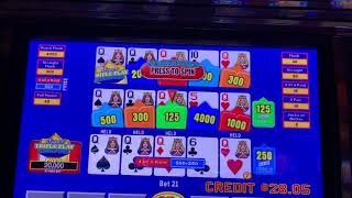 Video Poker Wins at Morongo Casino Resort and Spa [upl. by Ansev]