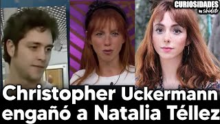 Natalia Téllez descubrió en vivo que Christopher Uckermann le pusó el cuerno [upl. by Atteuqcaj910]