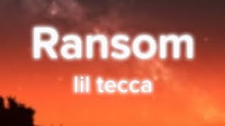 Lil tecca  Ransom clean Lyrics [upl. by Wadlinger]