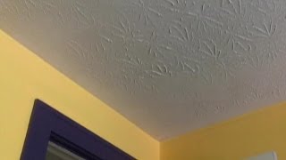 Best and Fastest Way to Texture a Ceiling [upl. by Nyberg]