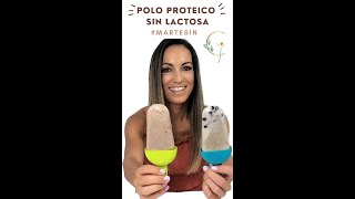 HELADO PROTEICO sin lactosa vegano y sin gluten [upl. by Zel]