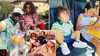 Chris Browns Son and Daughter Royalty amp Aeko Catori Brown Video 2021 [upl. by Megan602]