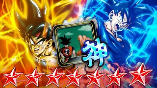 THEY HIT HARD 14 LF GOKUBARDOCK SHOWCASE WITH THEIR UNIQUE PLAT AT GODLY IN DRAGON BALL LEGENDS [upl. by Artamas]