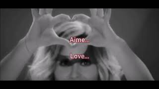 Lara Fabian  Aime French lyrics  English translation [upl. by Adnileb]