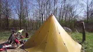 SURVIVAL WISSEN tentoria tipi ofen test [upl. by Atnim]