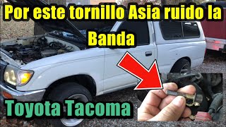 Problema con la banda del alternador TOYOTA TACOMA [upl. by Nunciata]