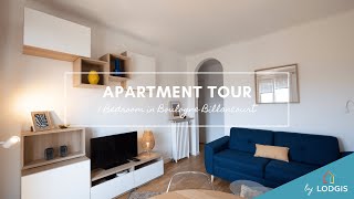 Apartment Tour  Furnished 38m2 in BoulogneBillancourt – Ref  2H122146 [upl. by Vasily]