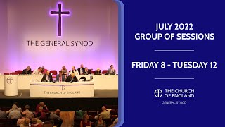 General Synod July 2022  Monday 11 July 2022 Afternoon [upl. by Wood714]