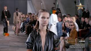 LOEWE Paris Fashion Week SpringSummer 2019 [upl. by Ahtamas]